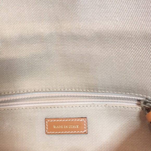 Kate Spade Charlotte Fleur pink floral linen shoulder bag - Picture 11 of 16